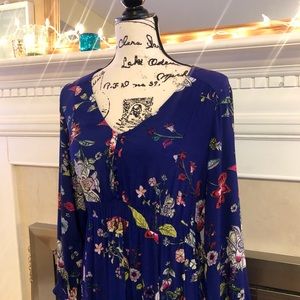 Maeve Maplewood blue floral dress.